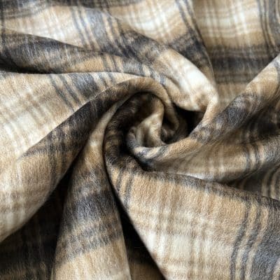 TISSU LAINAGE A CARREAU [ GASTON ]