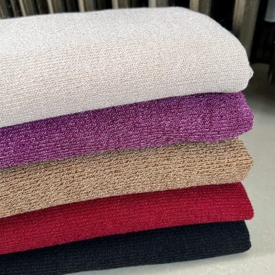 [ AVA ] I TISSU MAILLE TRICOT COTELEE