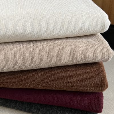 [ LUIJI ] I TISSU MAILLE TRICOT COTELEE