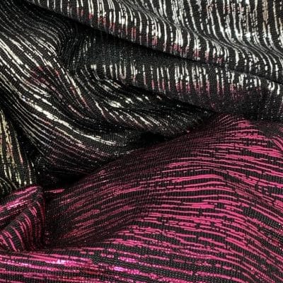 TISSU MAILLE JERSEY RAIN FOIL