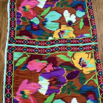 [ RIO ] I TISSU VISCOSE SATINE FOULARD ECOVERO