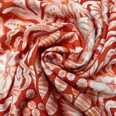 [ CORALIA ] I TISSU CREPE VISCOSE ECOVERO