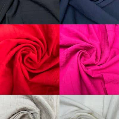 [ THELMA ] I TISSU UNI RAYON-NYLON