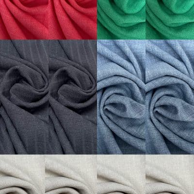 [ MILTON ] I TISSU UNI POLYCOTON