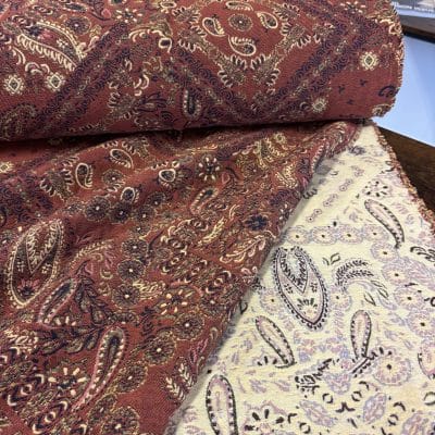 [ ALIX ] I TISSU JACQUARD RECYCLE DOUBLE FACE