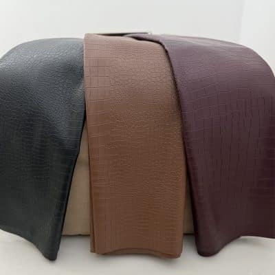 [ CROCÀNE ] I TISSU SIMILI CUIR & SUEDINE