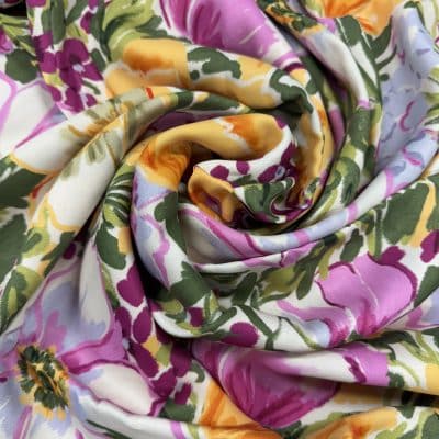 [ IRIS ] I TISSU SATIN VISCOSE ECOVERO™