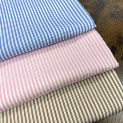 [ WENDY ] I TISSU RAYURES VISCOSE POLYAMIDE