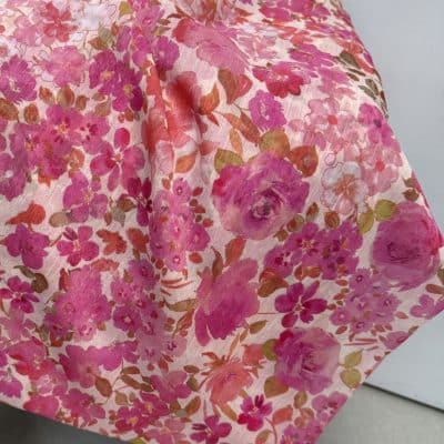 [ LOLA ] I TISSU MOUSSELINE IMPRIMEE